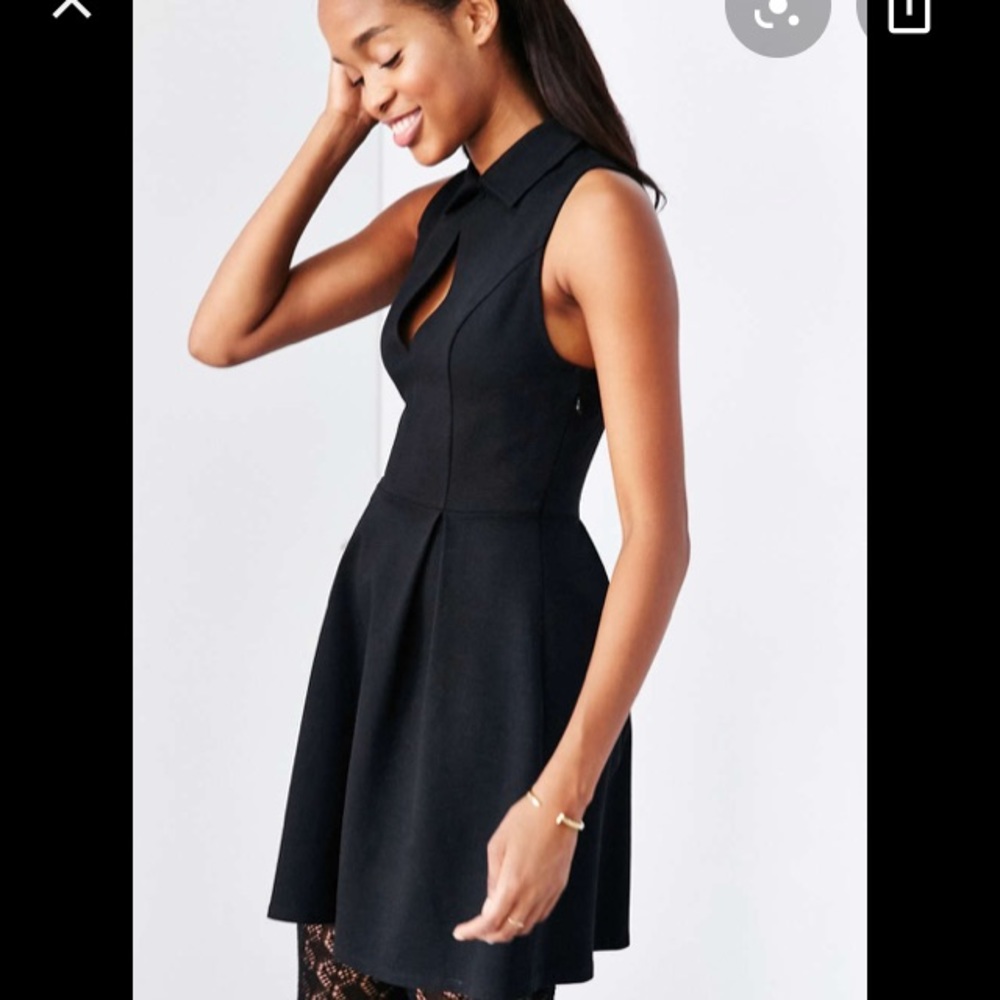 Urban Outfitters Cooperative ponte keyhole dress